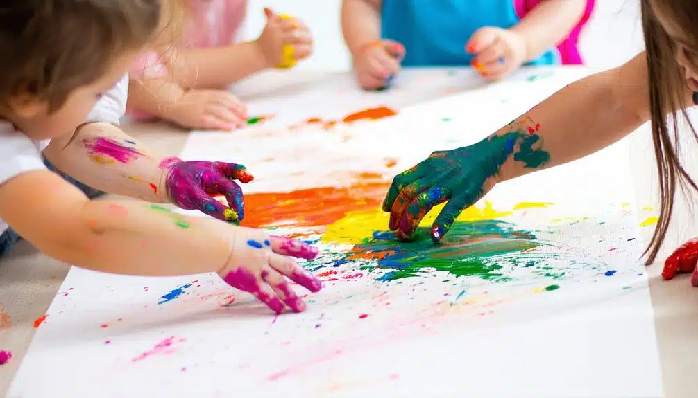 The Science Behind Finger Painting: Fine Motor Skills, Child Confidence BUilding and Coordination