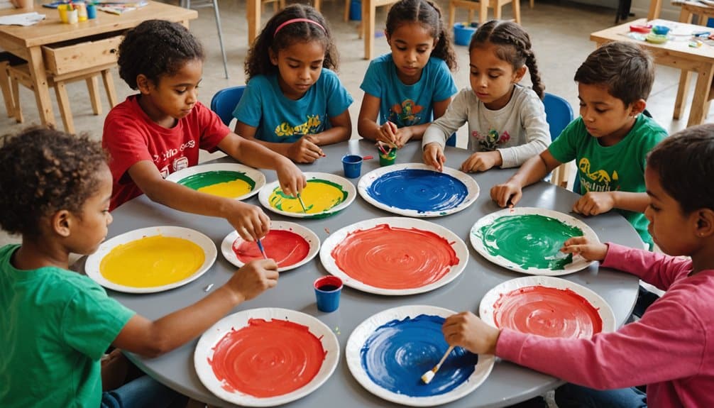 finger painting and child development