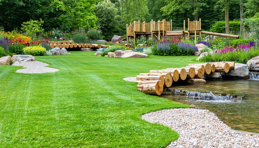 outdoor sensory motor development
