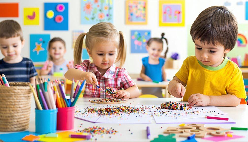 strong fine motor skills