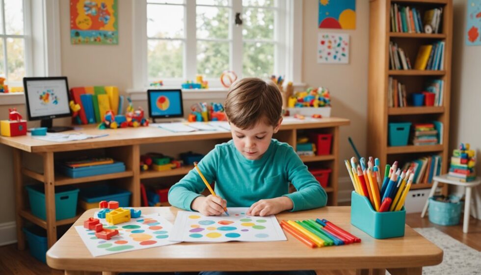 Image showcasing ADHD: OT Tips for Parents - Skill Point Therapy.