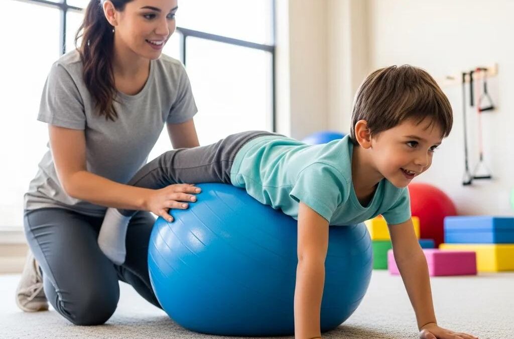 Creative Ways to Use Therapy Balls for Kids&rsquo; Fitness