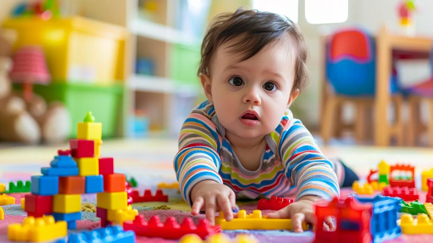 Illustration of common early motor delay signs in toddlers